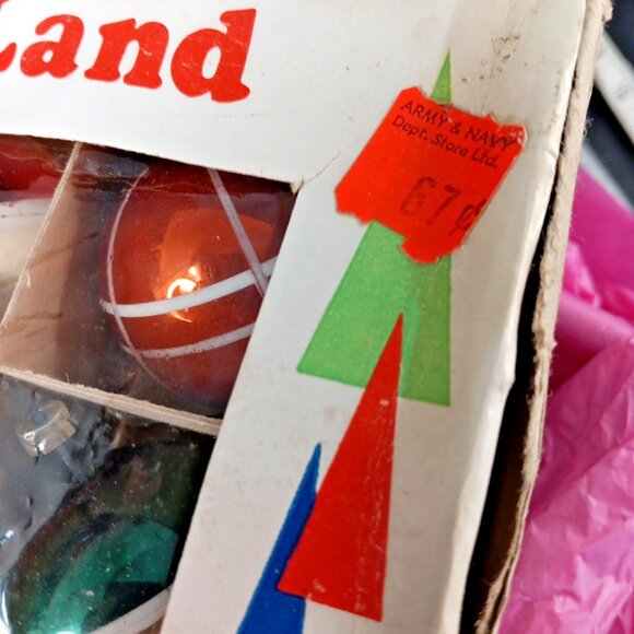 Vintage Poland Christmas Baubles 12pcs Set With Box Nice Set! - Picture 16 of 16